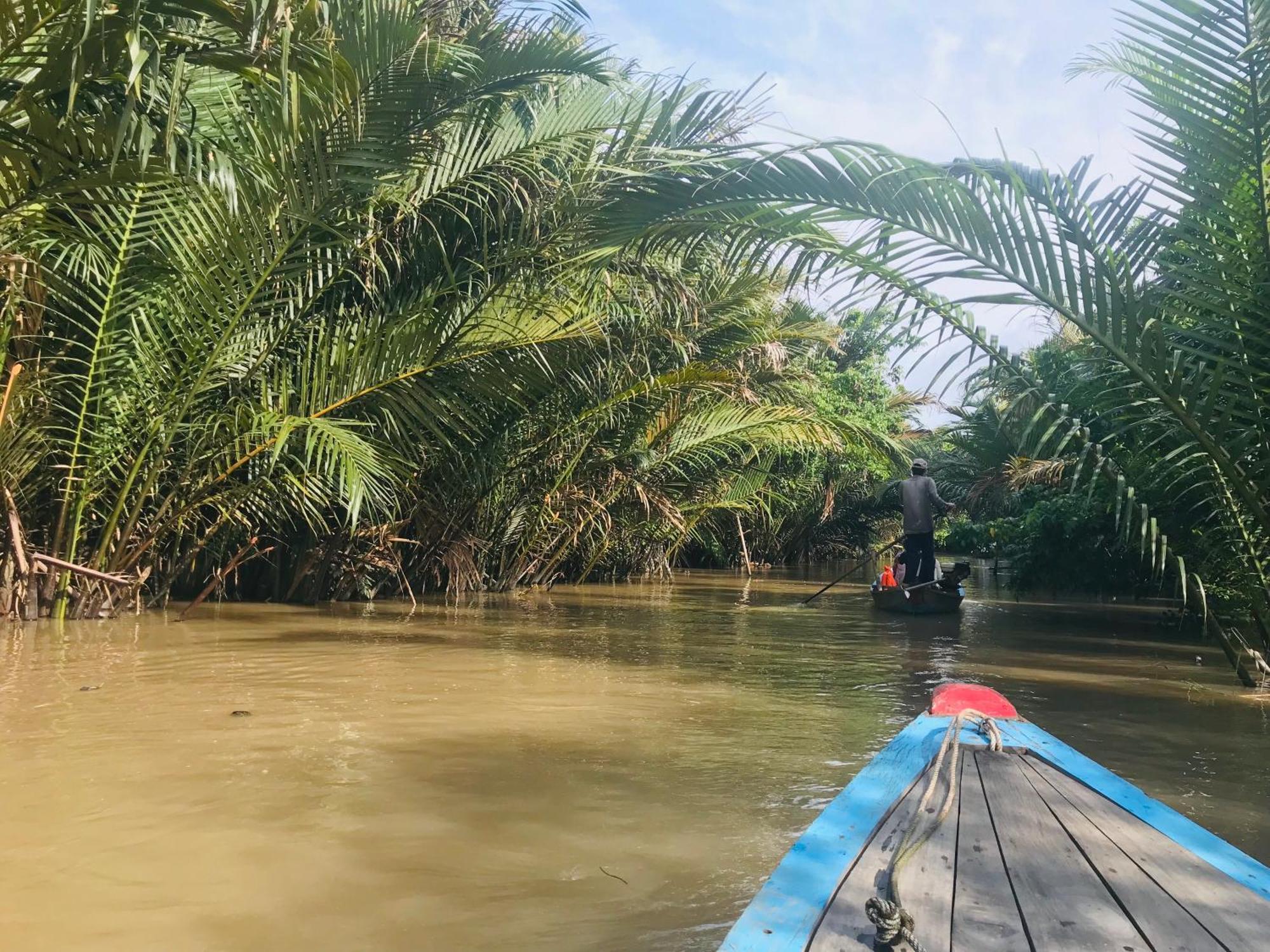 Ba Danh Homestay & Kitchen - Ben Tre Mekong Exterior foto