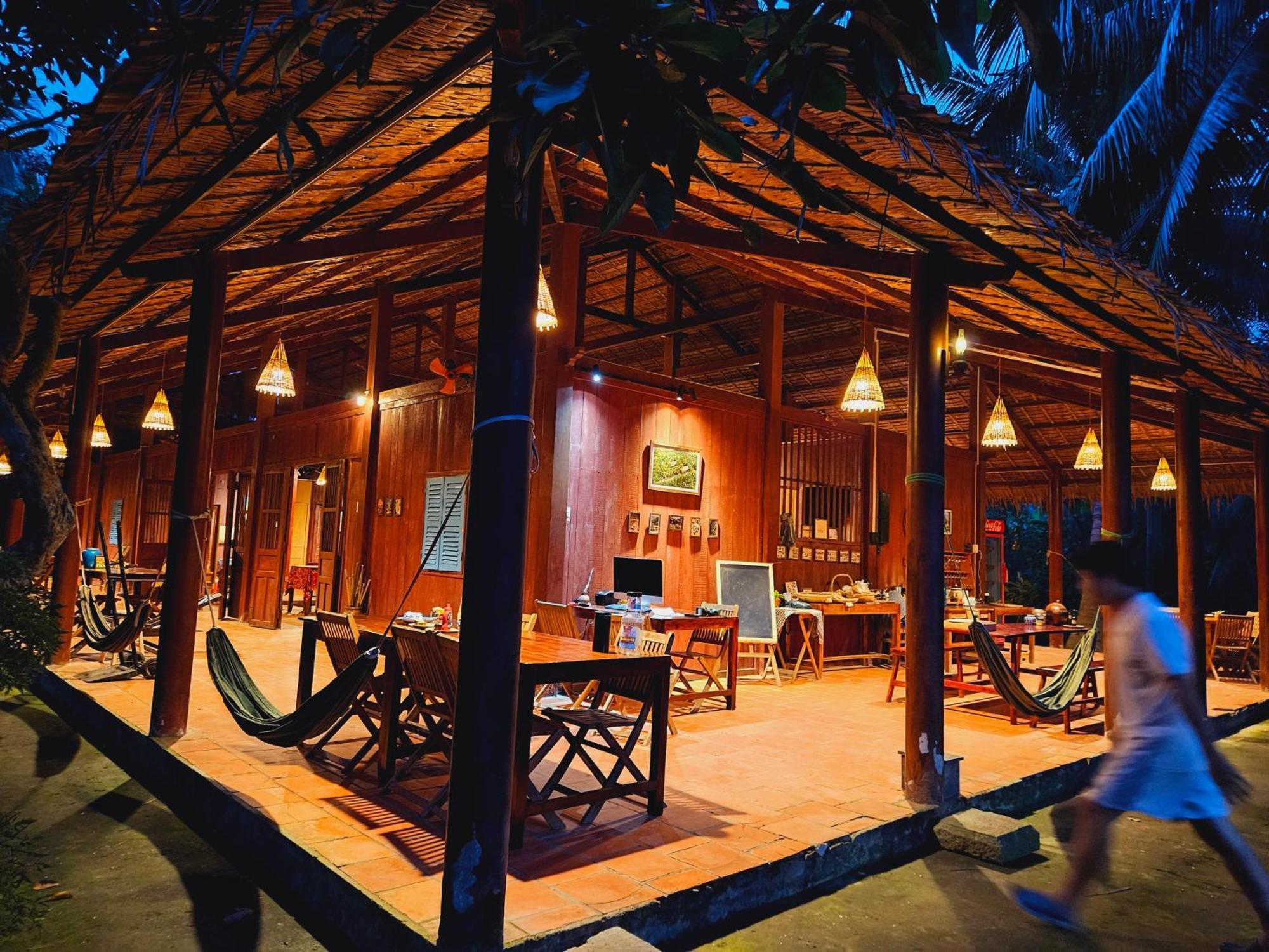 Ba Danh Homestay & Kitchen - Ben Tre Mekong Exterior foto