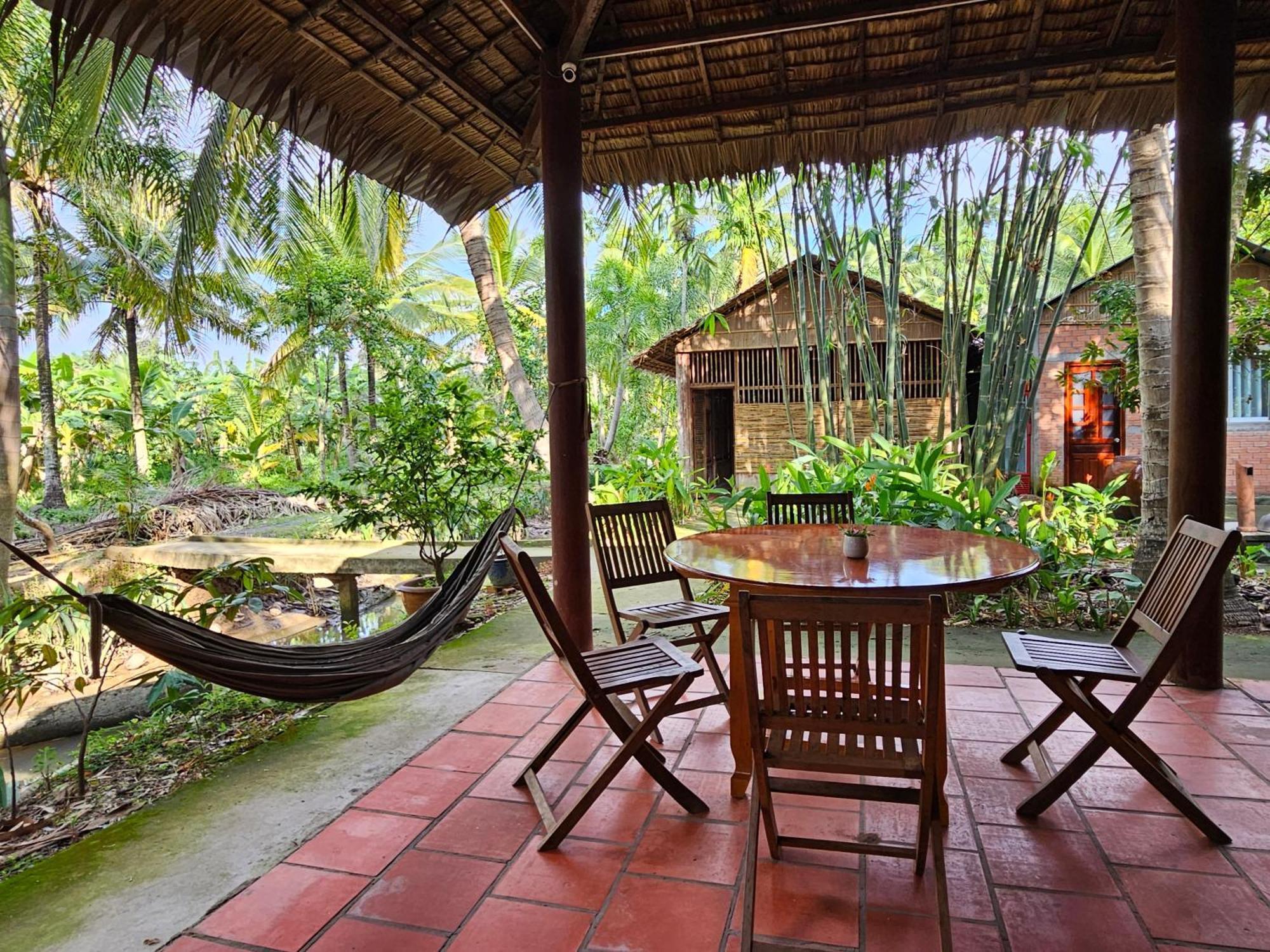 Ba Danh Homestay & Kitchen - Ben Tre Mekong Exterior foto