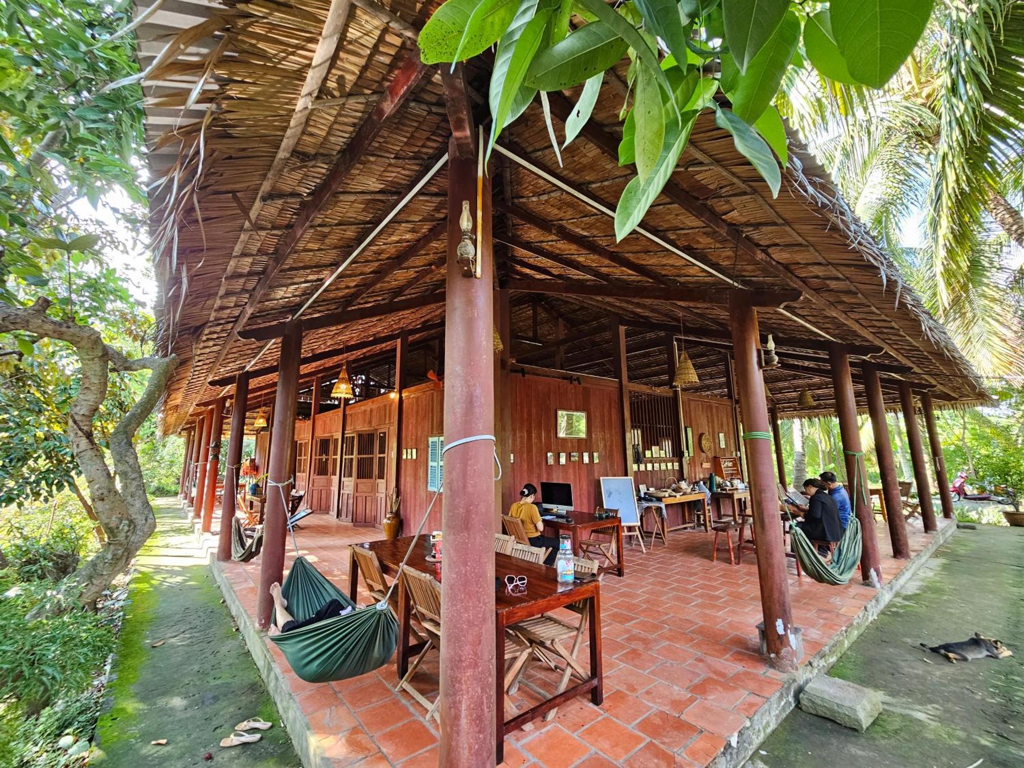Ba Danh Homestay & Kitchen - Ben Tre Mekong Exterior foto