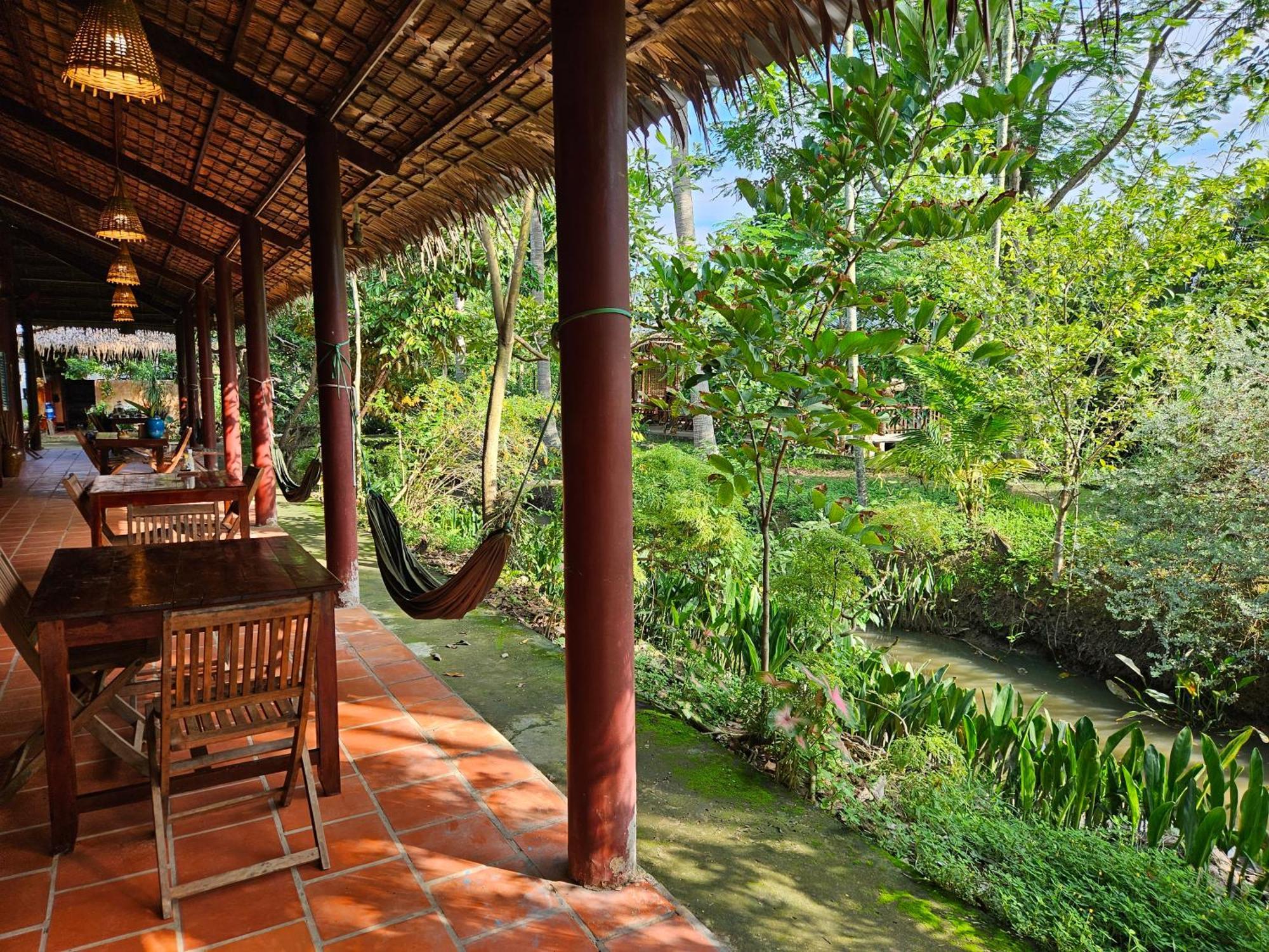 Ba Danh Homestay & Kitchen - Ben Tre Mekong Exterior foto